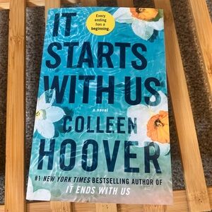 'It Starts With Us' Novel - Blue Cover